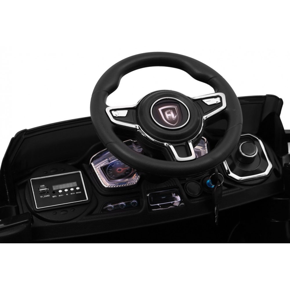 Elektromobilis Rapid Racer, Black-Elektromobiliai vaikams, Visureigiai-e-vaikas
