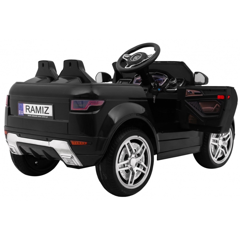Elektromobilis Rapid Racer, Black-Elektromobiliai vaikams, Visureigiai-e-vaikas