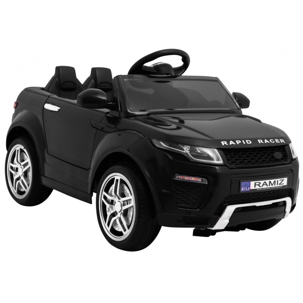 Elektromobilis Rapid Racer, Black-Elektromobiliai vaikams, Visureigiai-e-vaikas