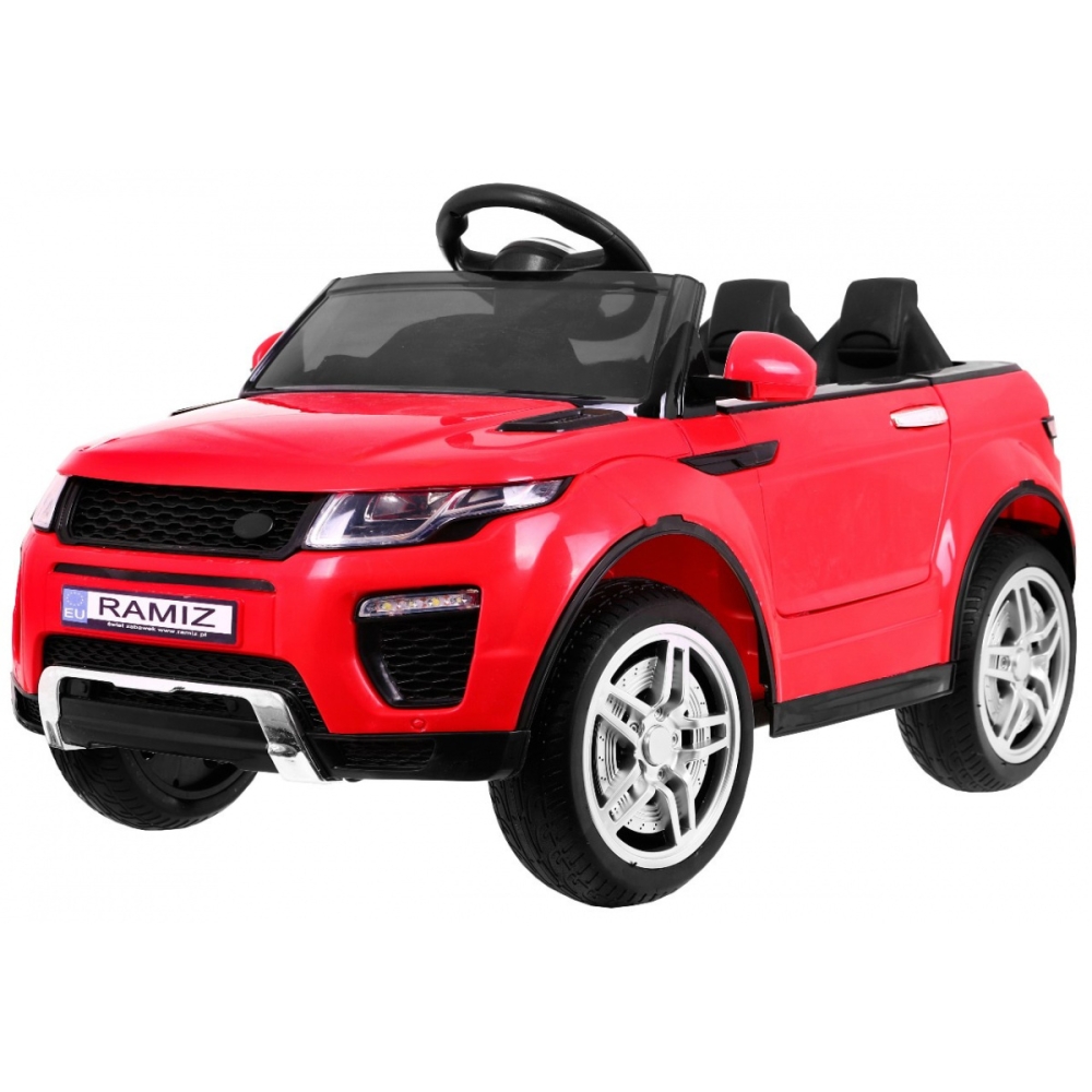 Elektromobilis Rapid Racer, Red-Elektromobiliai vaikams, Visureigiai-e-vaikas