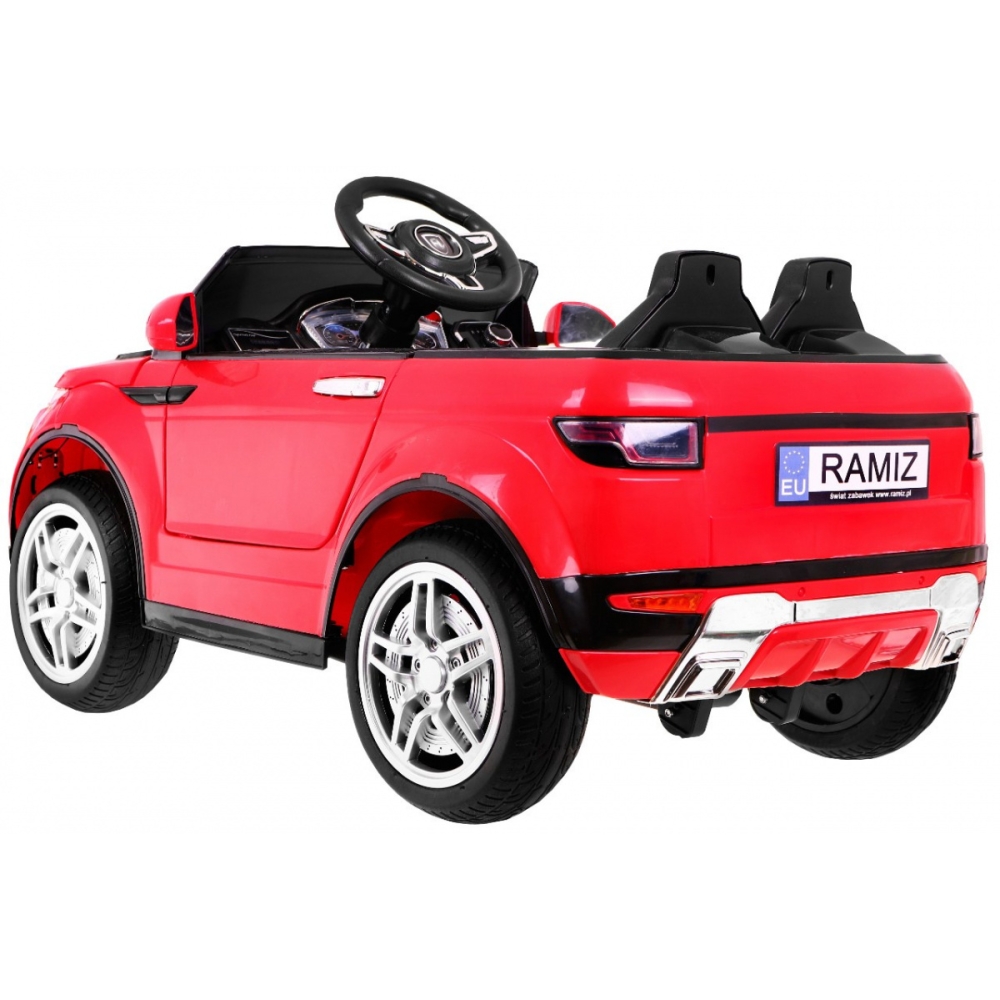 Elektromobilis Rapid Racer, Red-Elektromobiliai vaikams, Visureigiai-e-vaikas