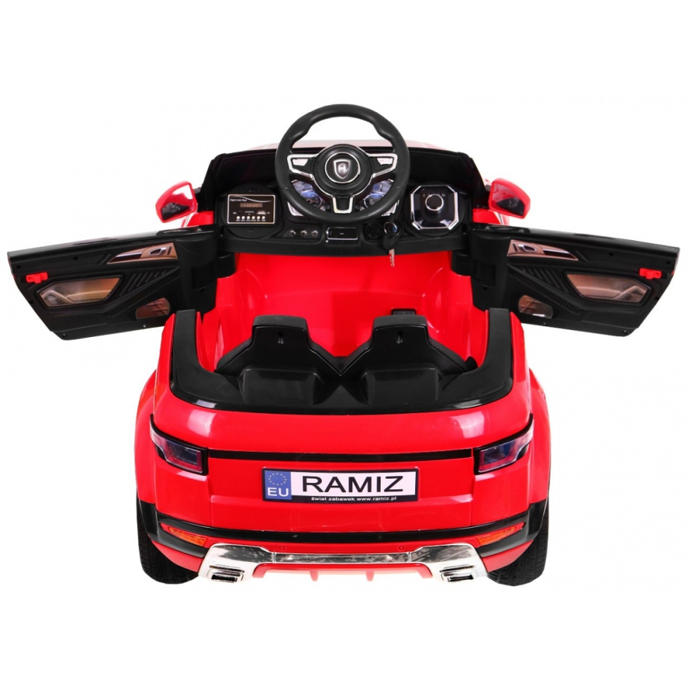 Elektromobilis Rapid Racer, Red-Elektromobiliai vaikams, Visureigiai-e-vaikas