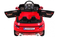 Elektromobilis Rapid Racer, Red-Elektromobiliai vaikams, Visureigiai-e-vaikas