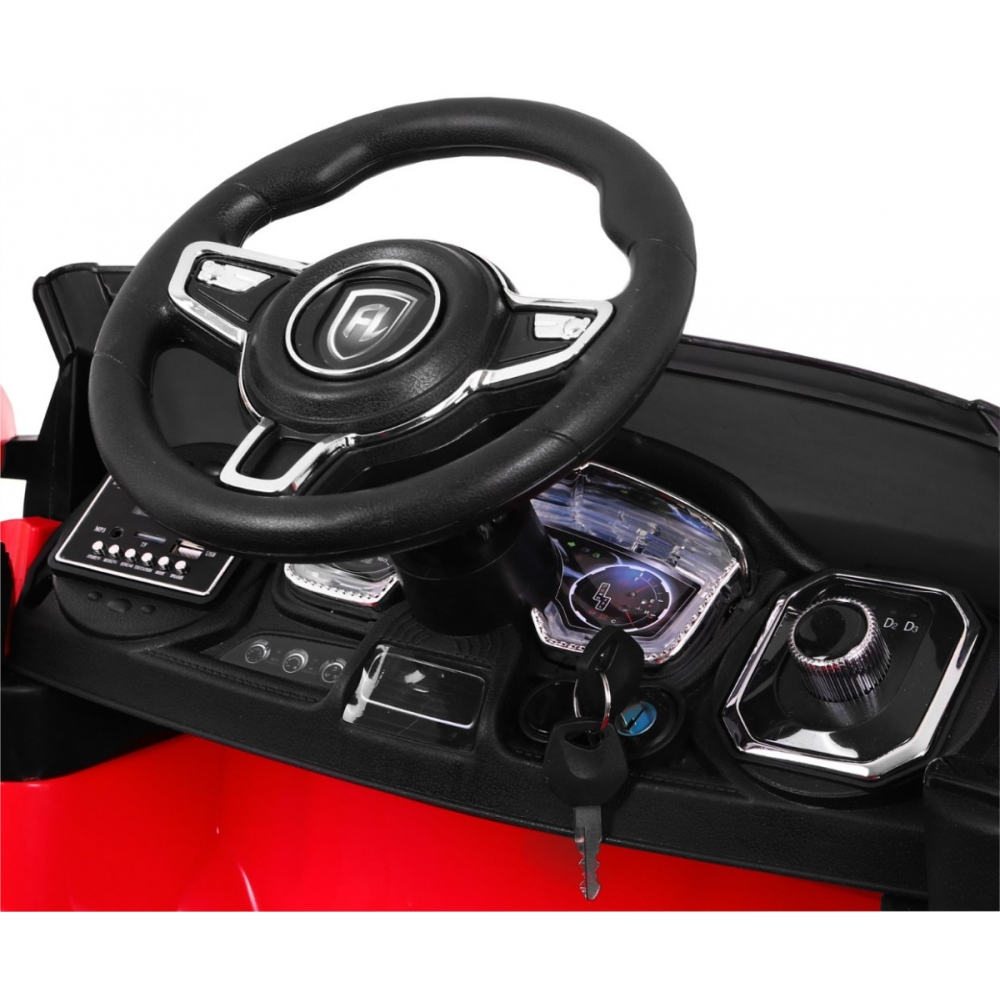 Elektromobilis Rapid Racer, Red-Elektromobiliai vaikams, Visureigiai-e-vaikas