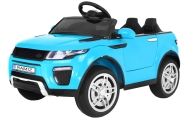 Autko Rapid Racer elektryczne dla dzieci Niebieski + Pilot + Wolny Start + EVA + MP3 LED
