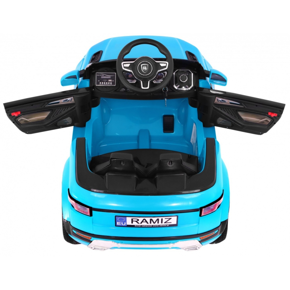 Elektromobilis Rapid Racer, Blue-Elektromobiliai vaikams, Visureigiai-e-vaikas