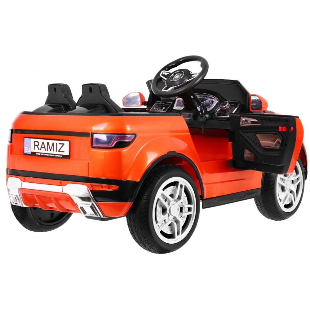 Elektromobilis Rapid Racer, Orange-Elektromobiliai vaikams, Visureigiai-e-vaikas