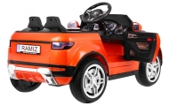 Elektromobilis Rapid Racer, Orange-Elektromobiliai vaikams, Visureigiai-e-vaikas
