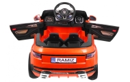 Elektromobilis Rapid Racer, Orange-Elektromobiliai vaikams, Visureigiai-e-vaikas