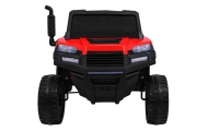 Autko Farmer Truck dla 2 dzieci Czerwony + Napęd 4x4 + Pilot + Kiper + Audio LED