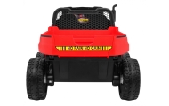 Autko Farmer Truck dla 2 dzieci Czerwony + Napęd 4x4 + Pilot + Kiper + Audio LED