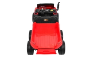 Dvivietis elektrinis Farmer Truck 4x4, Red-Elektromobiliai vaikams, Sunkvežimiai-e-vaikas