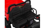 Autko Farmer Truck dla 2 dzieci Czerwony + Napęd 4x4 + Pilot + Kiper + Audio LED