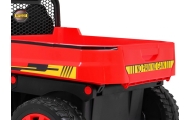 Autko Farmer Truck dla 2 dzieci Czerwony + Napęd 4x4 + Pilot + Kiper + Audio LED