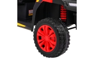 Autko Farmer Truck dla 2 dzieci Czerwony + Napęd 4x4 + Pilot + Kiper + Audio LED