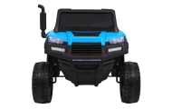 Dvivietis elektrinis Farmer Truck 4x4, Blue-Elektromobiliai vaikams, Sunkvežimiai-e-vaikas