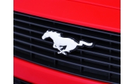 Autko Ford Mustang GT na akumulator dla dzieci Czerwony + Regulacja siedzenia + Audio LED + EVA + Wolny Start