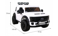 Pojazd Ford Super Duty Biały Pickup