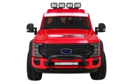 „Ford Super Duty“ raudonas pikapas-Elektromobiliai vaikams, Visureigiai-e-vaikas