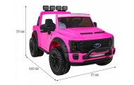 Pojazd Ford Super Duty Różowy