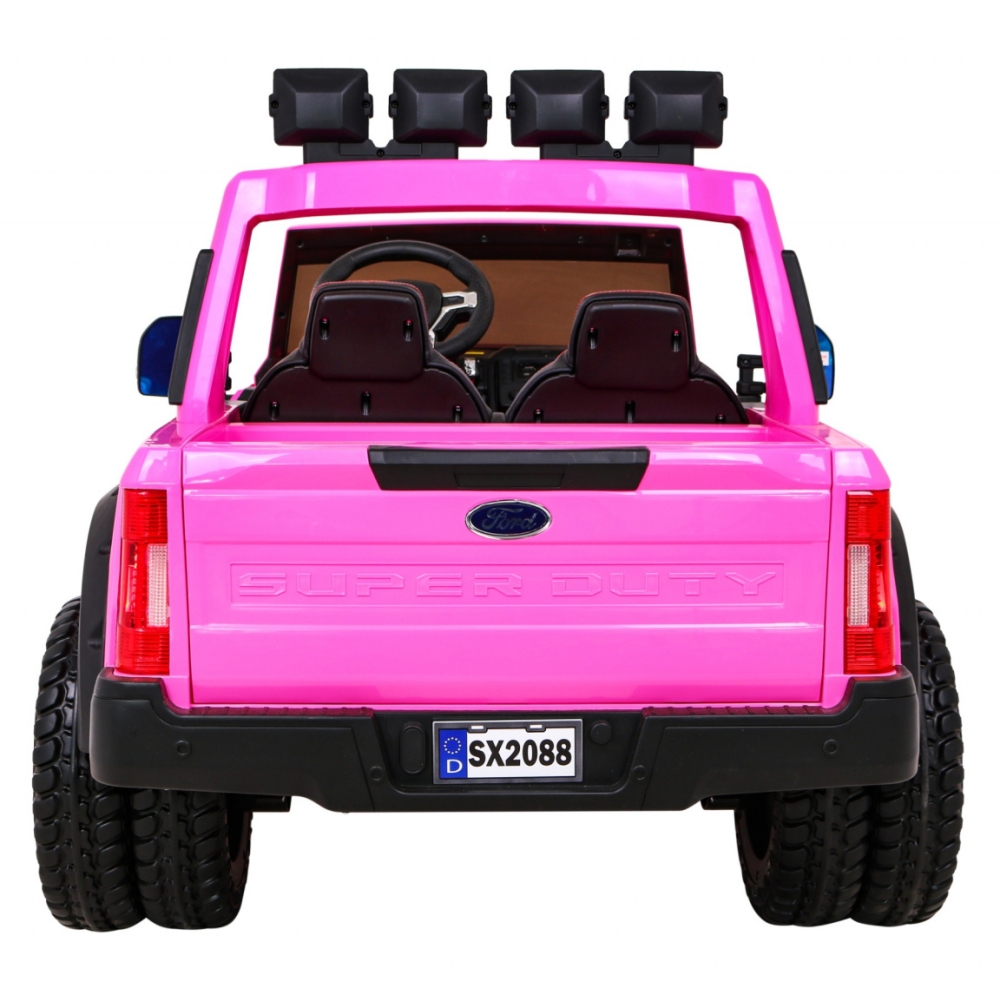 Pojazd Ford Super Duty Różowy