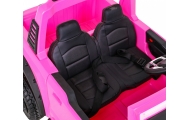Elektromobilis Ford Super Duty pickup, Pink-Elektromobiliai vaikams, Visureigiai-e-vaikas