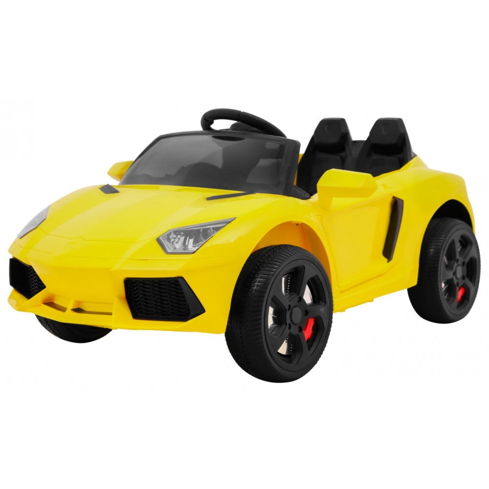 Elektromobilis Future, Yellow-Elektromobiliai vaikams, Mašinos-e-vaikas