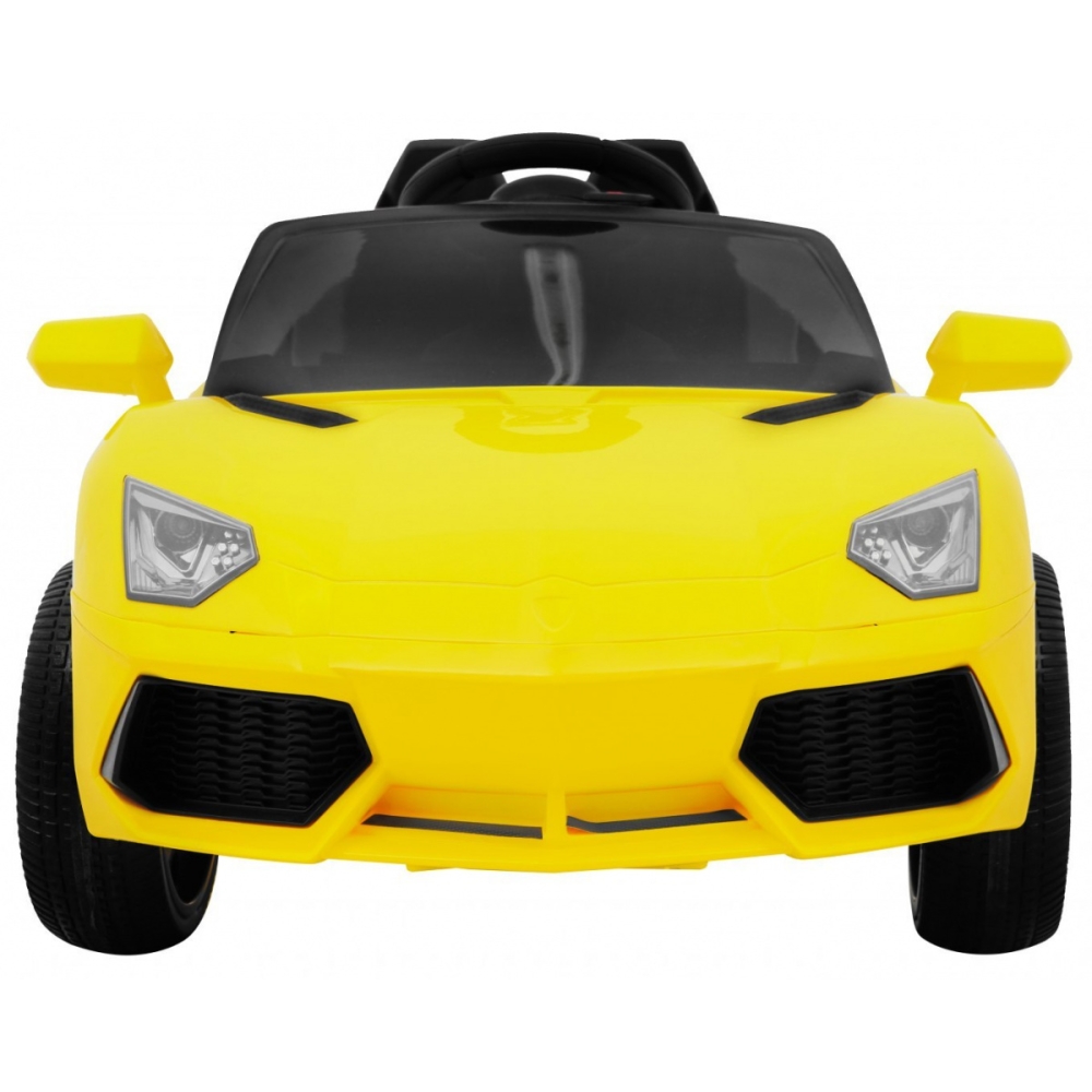 Elektromobilis Future, Yellow-Elektromobiliai vaikams, Mašinos-e-vaikas