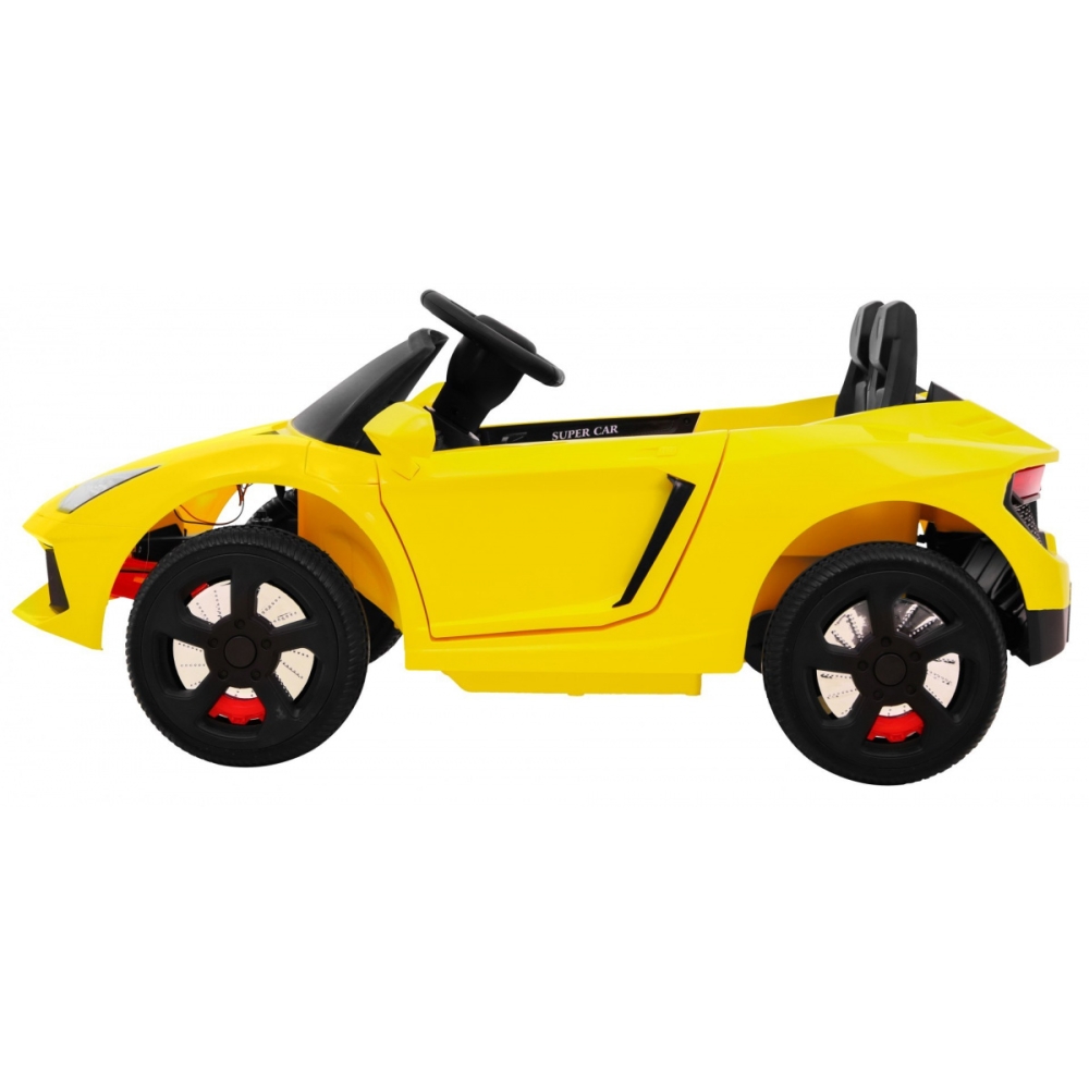 Elektromobilis Future, Yellow-Elektromobiliai vaikams, Mašinos-e-vaikas
