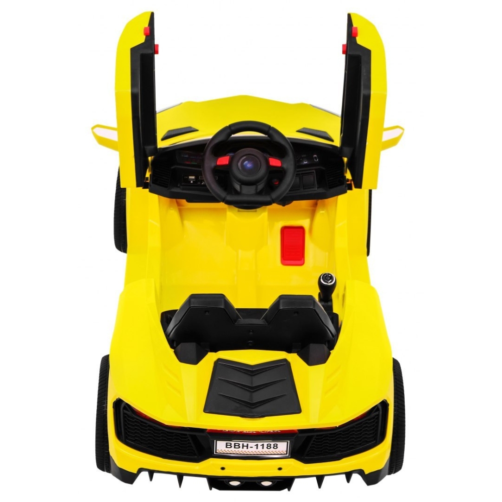 Elektromobilis Future, Yellow-Elektromobiliai vaikams, Mašinos-e-vaikas