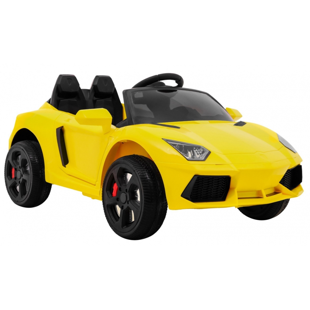 Elektromobilis Future, Yellow-Elektromobiliai vaikams, Mašinos-e-vaikas