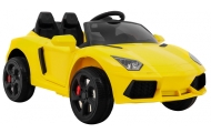 Elektromobilis Future, Yellow-Elektromobiliai vaikams, Mašinos-e-vaikas