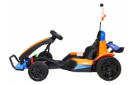 Gokart McLaren Drift na akumulator dla dzieci + Funkcja driftu + Sportowe siedzenie + Światła LED + Wolny Start + EVA