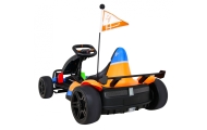 Gokart McLaren Drift na akumulator dla dzieci + Funkcja driftu + Sportowe siedzenie + Światła LED + Wolny Start + EVA