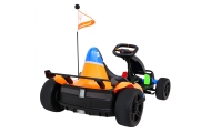 Gokart McLaren Drift na akumulator dla dzieci + Funkcja driftu + Sportowe siedzenie + Światła LED + Wolny Start + EVA
