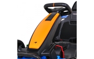 Gokart McLaren Drift na akumulator dla dzieci + Funkcja driftu + Sportowe siedzenie + Światła LED + Wolny Start + EVA