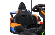 „McLaren Drift“ akumuliatorinis kartingas vaikams + Drifto funkcija + Sportinė sėdynė + LED žibintai + Lėtas startas + EVA-Elekt