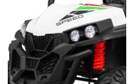 Elektrinis Buggy Grand Lift 4x4, White-Elektromobiliai vaikams, Keturračiai ir bagiai-e-vaikas