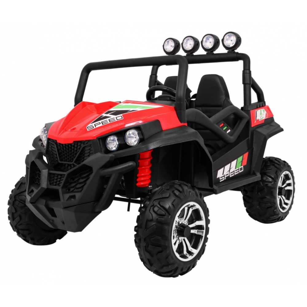 Elektrinis Buggy Grand Lift 4x4, Red-Elektromobiliai vaikams, Keturračiai ir bagiai-e-vaikas