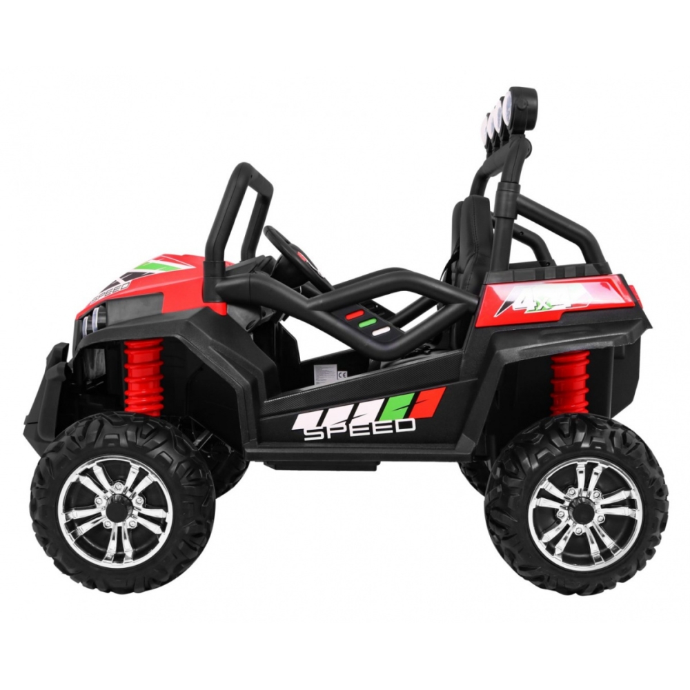 Elektrinis Buggy Grand Lift 4x4, Red-Elektromobiliai vaikams, Keturračiai ir bagiai-e-vaikas