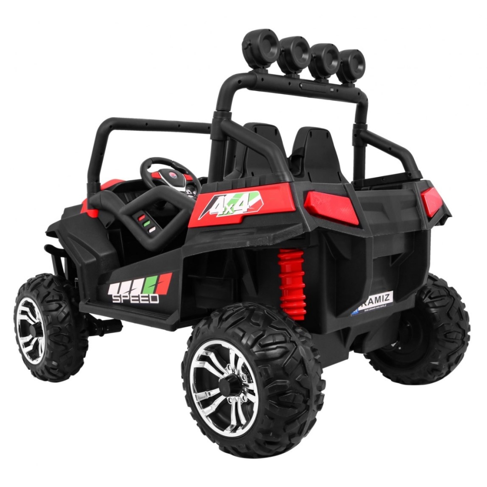 Elektrinis Buggy Grand Lift 4x4, Red-Elektromobiliai vaikams, Keturračiai ir bagiai-e-vaikas