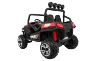 Terenowe Grand Buggy Lift dla dzieci Czerwony + Napęd 4x4 + Pilot + Bagażnik + Radio MP3 + LED