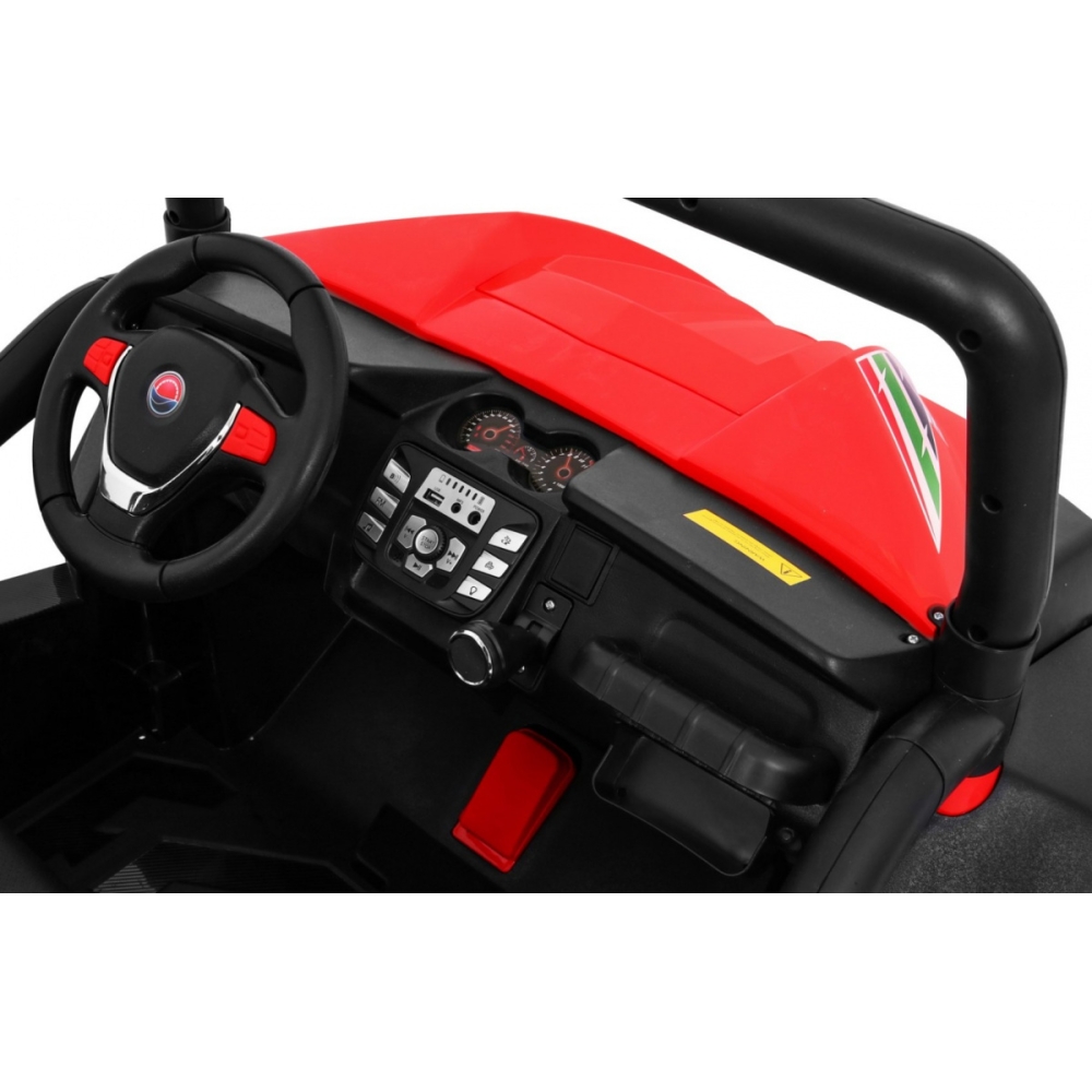 Elektrinis Buggy Grand Lift 4x4, Red-Elektromobiliai vaikams, Keturračiai ir bagiai-e-vaikas