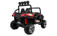 Terenowe Grand Buggy Lift dla dzieci Czerwony + Napęd 4x4 + Pilot + Bagażnik + Radio MP3 + LED