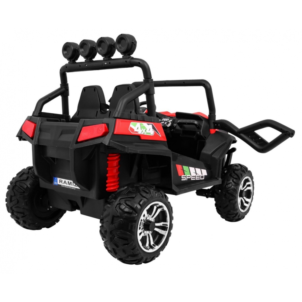 Elektrinis Buggy Grand Lift 4x4, Red-Elektromobiliai vaikams, Keturračiai ir bagiai-e-vaikas