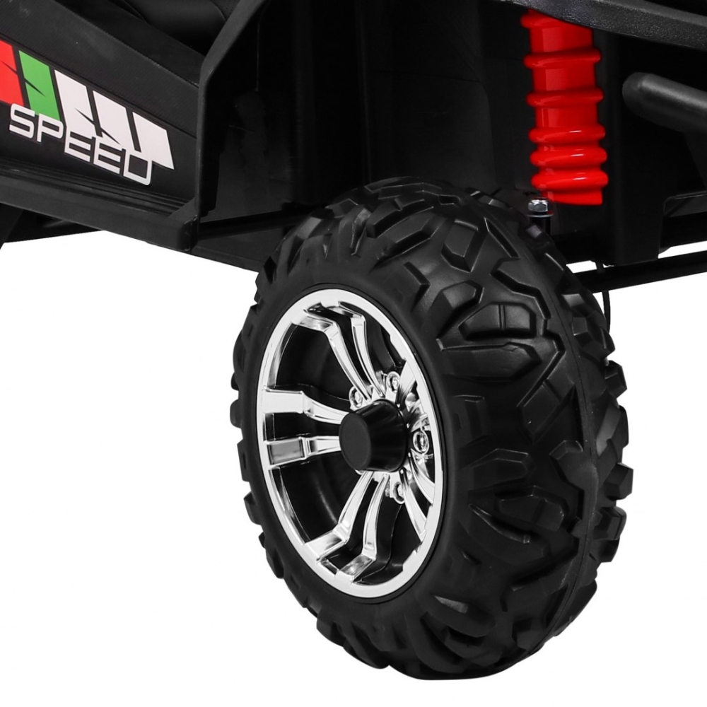 Elektrinis Buggy Grand Lift 4x4, Red-Elektromobiliai vaikams, Keturračiai ir bagiai-e-vaikas