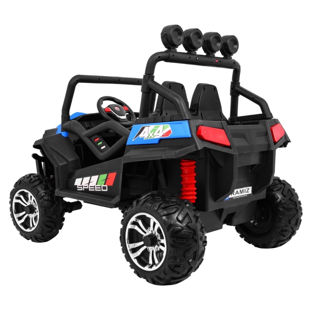 Elektrinis Buggy Grand Lift 4x4, Blue-Elektromobiliai vaikams, Keturračiai ir bagiai-e-vaikas