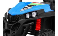 Terenowe Grand Buggy Lift dla dzieci Niebieski + Napęd 4x4 + Pilot + Bagażnik + Radio MP3 + LED