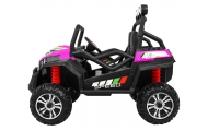 Terenowe Grand Buggy Lift dla dzieci Różowy + Napęd 4x4 + Pilot + Bagażnik + Radio MP3 + LED
