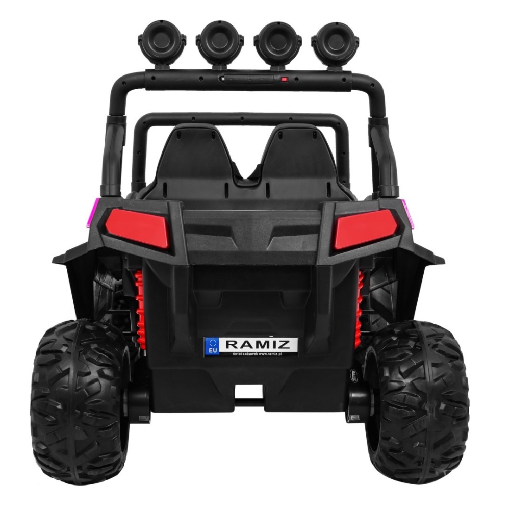 Elektrinis Buggy Grand Lift 4x4, Pink-Elektromobiliai vaikams, Keturračiai ir bagiai-e-vaikas